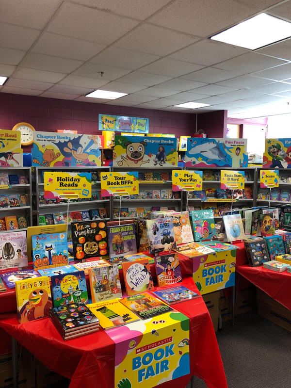 Morton Elementary's Scholastic Book Fair to be held October 14-18, 2019